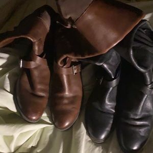 Vince Camuto leather boots $30 ea pr